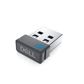 Bezprzewodowy odbiornik myszy/klawiatury | USB | RF 2.4 GHz | Szary
