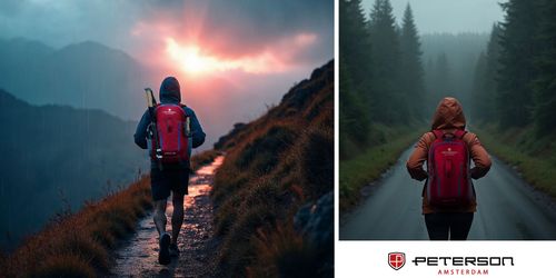 plecak ptn jps-02-8498 red/blu na Arena.pl