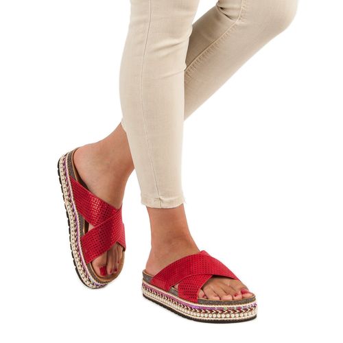 Klapki ethnic print r.40 na Arena.pl