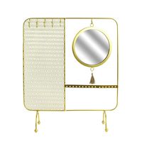 Organizer na biżuterię z lustrem