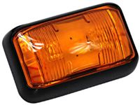 Lampa 2 LED super FLUX obrysowa boczna 12v 24v pomarańczowa