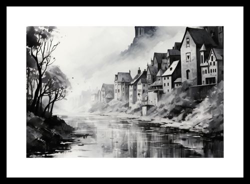 Plakat 30x20cm Mglisty Refleks na Arena.pl