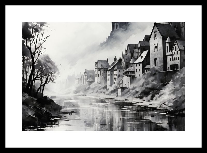 Plakat 30x20cm Mglisty Refleks zdjęcie 3