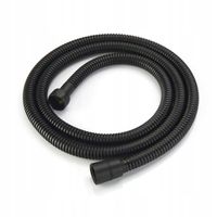 CZARNY WĄŻ PRYSZNICOWY 1,5m PODWÓJNY OPLOT - MOCNY