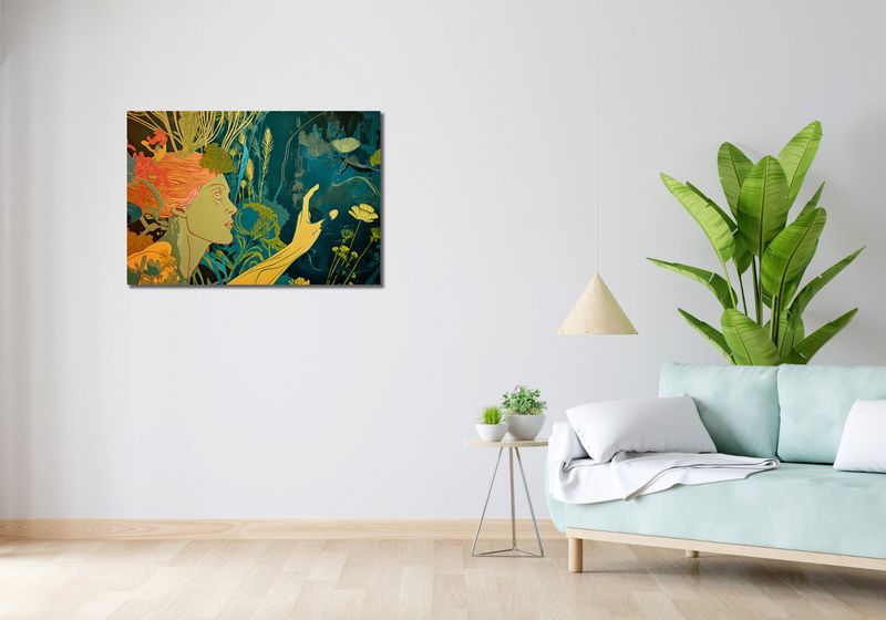 Obraz 90x60cm Wezwanie do Flory zdjęcie 2