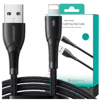 kabel joyroom starry series sa32-al3 3a usb-a / lightning 1m - czarny