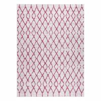 RUG/LU/VINEA/GRID/CREAM+PINK/80x150