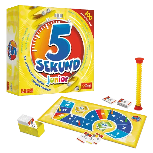 5 sekund junior - gra quiz wydanie dla dzieci 6+ Edycja specjalna 2019 na Arena.pl
