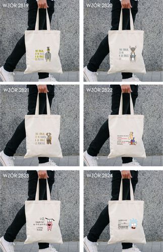 Eko Torba z nadrukiem JESTEM KOBIETA PRACUJĄCA na Arena.pl