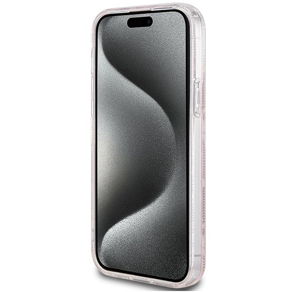 Etui Guess do iPhone 15, iPhone 14, iPhone 13, Różowy, MagSafe zdjęcie 5