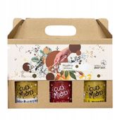 Bartnik Cud Miód Mix 3 miodów smakowych 250g x 3 + pudełko ozdobne