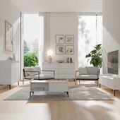 Zestaw mebli do salonu Liam Biały