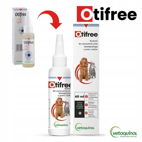 VETOQUINOL Otifree 160ml Do Czyszczenia Uszu na Arena.pl