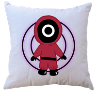 Poduszka z wkładem Squid Game