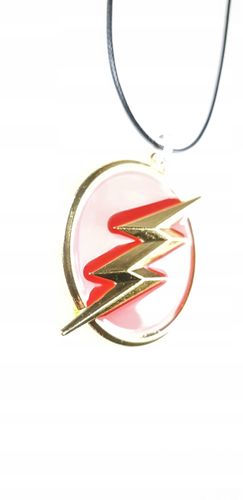 Piękny naszyjnik flash marvel na Arena.pl