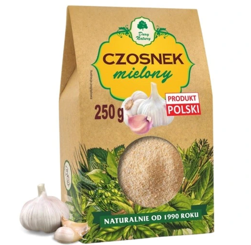 Czosnek Mielony 250g DARY NATURY na Arena.pl