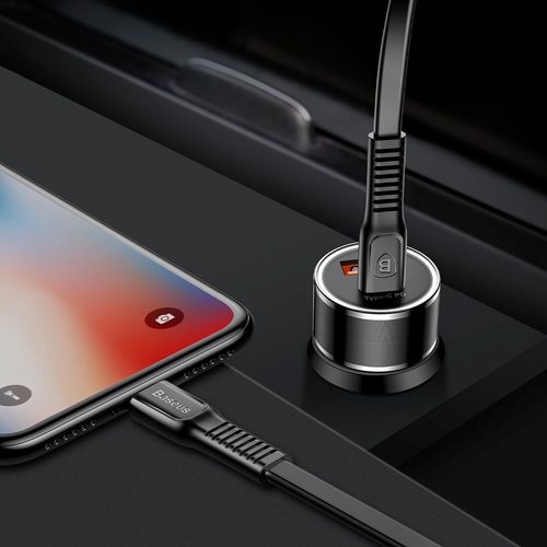 BASEUS ŁADOWARKA SAMOCHODOWA IPHONE X 8 PLUS USB-C PD na Arena.pl