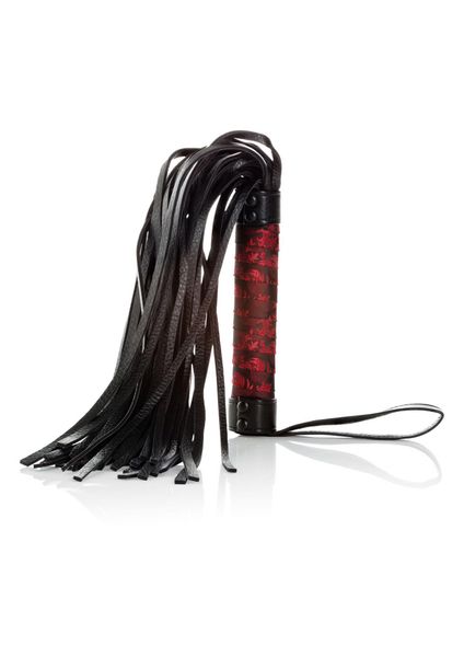 Scandal Flogger With Tag Black zdjęcie 1