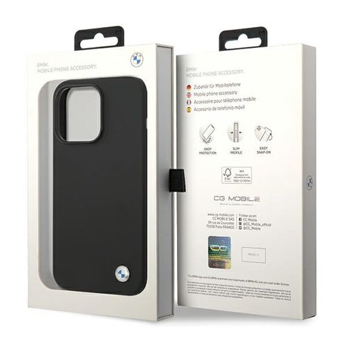 Etui BMW do iPhone 15 Pro Max 6.7"", Czarny na Arena.pl