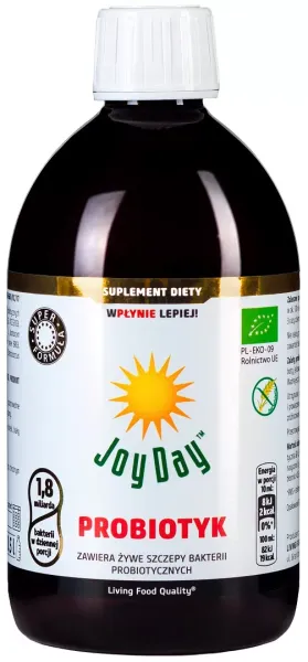 Probiotyk Bezglutenowy BIO 500 ml - JOY DAY zdjęcie 1