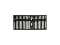 ZESTAW BITÓW RIBE TORX SECURITY 42 SZT CRV S2 SZEŚCIOKĄTNY 58-62 HRC YATO