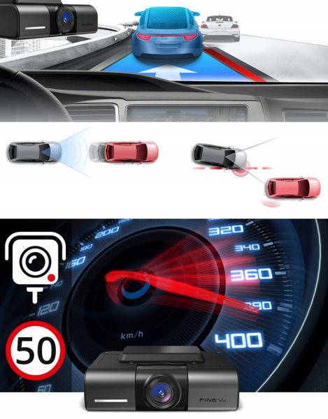 Rejestrator FineVu GX1000 wideorejestrator QHD QHD Wi-Fi GPS RADARY zdjęcie 7