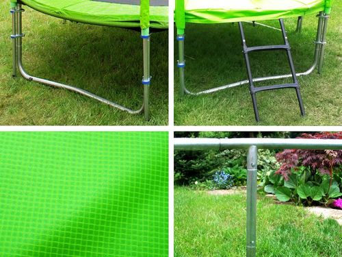Trampolina ogrodowa SKYFLYER RING 2w1 304cm 10FT na Arena.pl