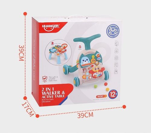 CHODZIK PCHACZ INTERAKTYWNY STOLIK EDUKACYJNY 5w1 na Arena.pl