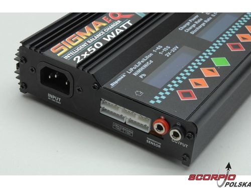 Ładowarka Pro-Peak Sigma EQ Twin AC/DC na Arena.pl