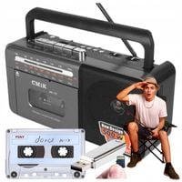 RADIO TURYSTYCZNE MAGNETOFON KASECIAK BT ODTWARZACZ RADIO NA RYBY I