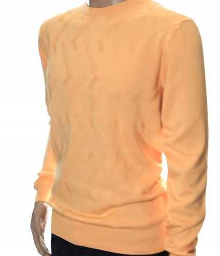 STROKERS klasyczny sweter męski ze wzorem tłoczonym bawełniany XXL 2XL na Arena.pl