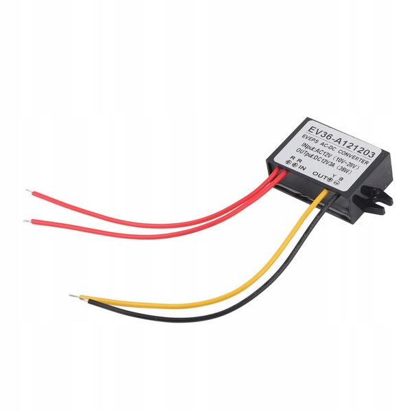 3A AC 10-28V NA DC 12V REGULATOR KONWERTERA MOCY zdjęcie 10