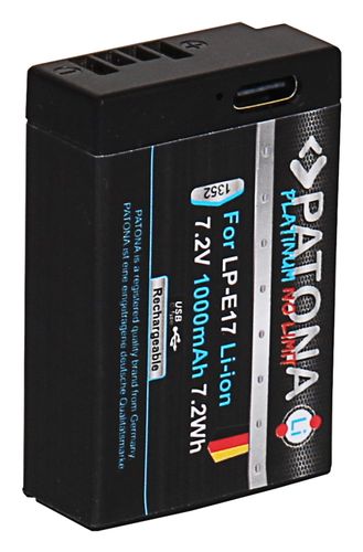 Patona Platinum akumulator Canon LP-E17 z USB-C na Arena.pl