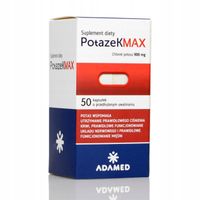 Potazek chlorek potasu 900mg potas 50 kaps