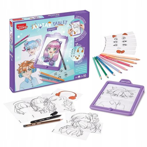 Tablica podświetlana MAPED CREATIV Avatar Studio Manga na Arena.pl