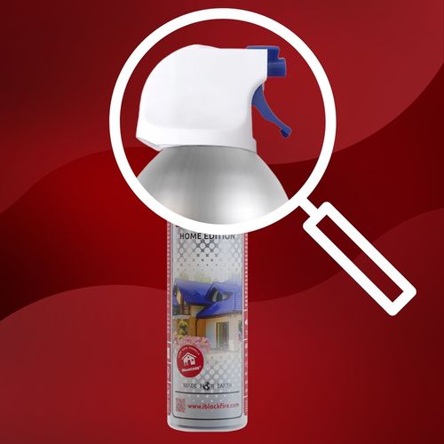 SPRAY GAŚNICZY DO DOMU iBlockFIRE Home Edition BIO SKUTECZNA DLA: A B C F E na Arena.pl