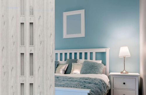 Drzwi harmonijkowe 005S DĄB ALASKA MAT - 80 cm na Arena.pl