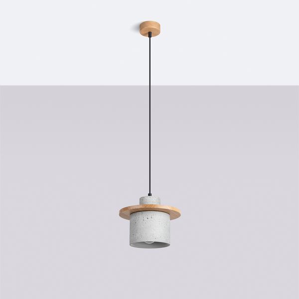 Lampa wisząca MAB beton zdjęcie 2