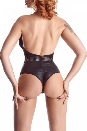 bielizna samantha001 body czarne s na Arena.pl