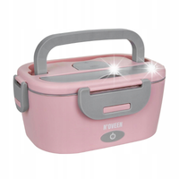 ELEKTRYCZNY LUNCH BOX TERMOS POJEMNIK OBIADOWY PODGRZEWACZ 230/12/24V TORBA
