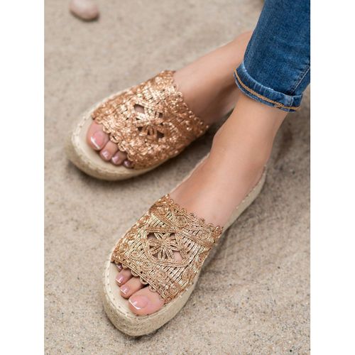 Klapki Espadryle Na Platformie r.39 na Arena.pl