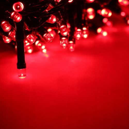 Lampki choinkowe 200 led zewnętrzny kolor czerwony na Arena.pl