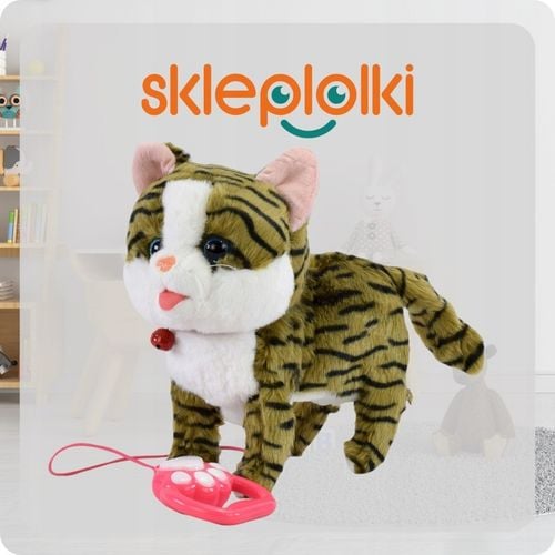 KOTEK INTERAKTYWNY NA SMYCZY MIAUCZY CHODZI GRA na Arena.pl