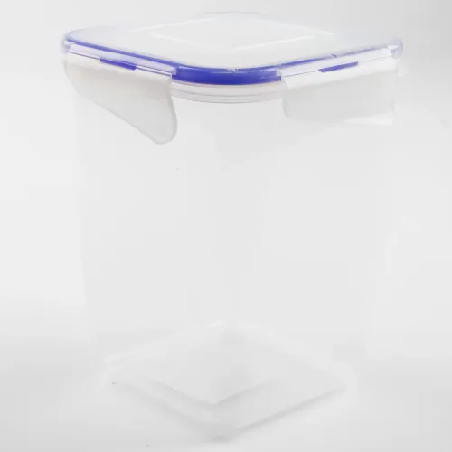 POJEMNIK NA ŻYWNOŚĆ 2L Z KLIPSAMI PRZEZROCZYSTY GŁĘBOKI NA KAWĘ HERBATĘ RYŻ na Arena.pl