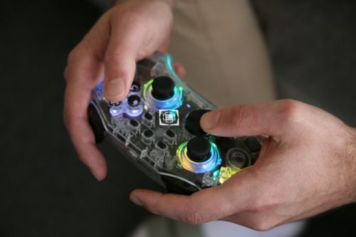 Pad Deltaco Pad bezprzewodowy transparentny RGB Switch/PC/Android na Arena.pl