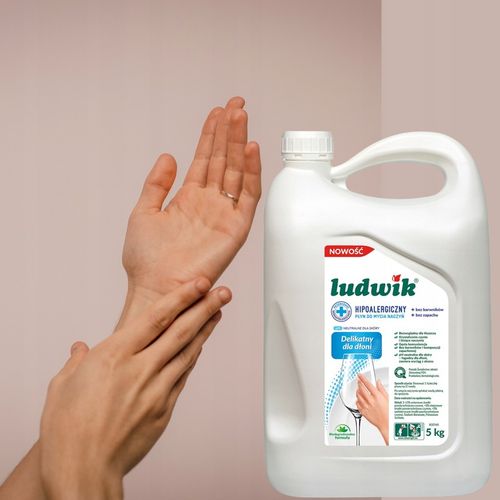 LUDWIK Hipoalergiczny płyn do mycia naczyń 5 kg na Arena.pl