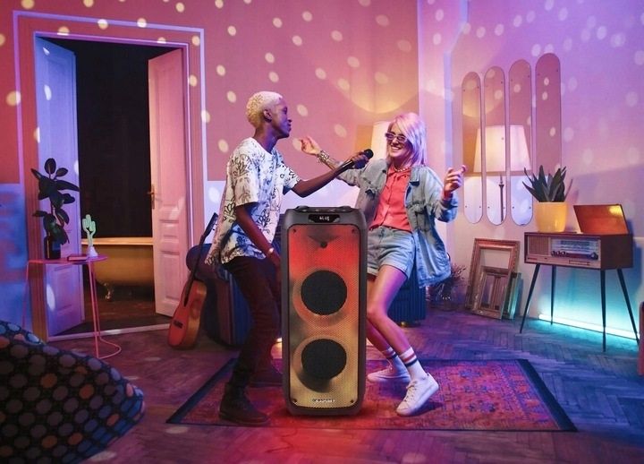 Kolumna Aktywna Pb10Db Blaupunkt Karaoke Bluetooth zdjęcie 5