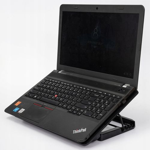 PODSTAWKA CHŁODZĄCA POD LAPTOPA 15,6" CZARNA REGULOWANA PODKŁADKA LED Z USB na Arena.pl