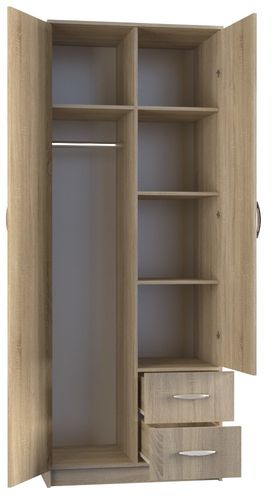 SZAFA ROMANA LUSTRO 80cm SONOMA na Arena.pl