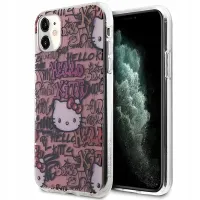 hello kitty hkhcn61hdgptp iphone 11 / xr 6.1 różowy/pink hardcase iml